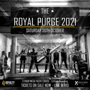 Open image in slideshow, THE ROYAL PURGE 2021: Halloween yacht party
